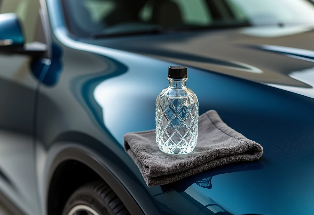 czy można woskować auto z powłoką